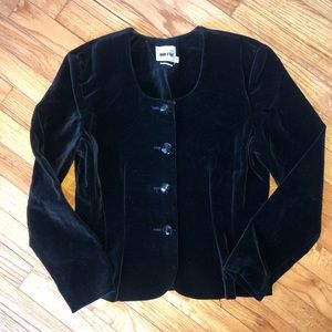 Vintage Velvet Top/Jacket Size 8